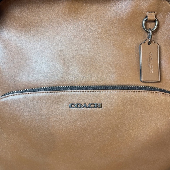 Coach Graham Backpack in Gunmetal/Saddle - Picture 4 of 6